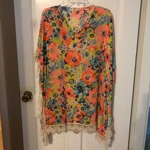 Boutique pool coverup